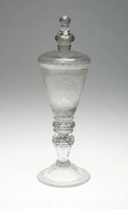 Framed Print : Goblet with Cover, Brunswick, c. 1750. Creator: Probably engraved by Johann Heinrich Framed Print : Goblet with Cover, Brunswick, c. 1750. Creator: Probably engraved by Johann Heinrich