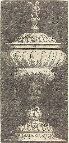 Goblet with the Infant Hercules on Top, c. 1520 / 1525. Creator: Albrecht Altdorfer