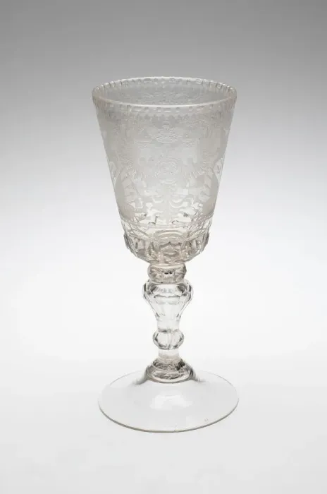 Framed Print : Goblet, Russia, c. 1760. Creator: St Petersburg Glass Factory Framed Print : Goblet, Russia, c. 1760. Creator: St Petersburg Glass Factory