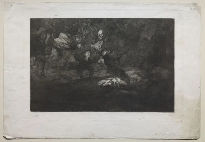 Framed Print : God Creates Them and They Join Up Together. Creator: Francisco de Goya (Spanish, 1746-1828)