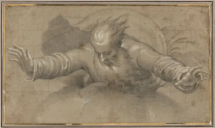 Framed Print : God the Father, 1567 / 70. Creator: Bernardino Campi Framed Print : God the Father, 1567 / 70. Creator: Bernardino Campi