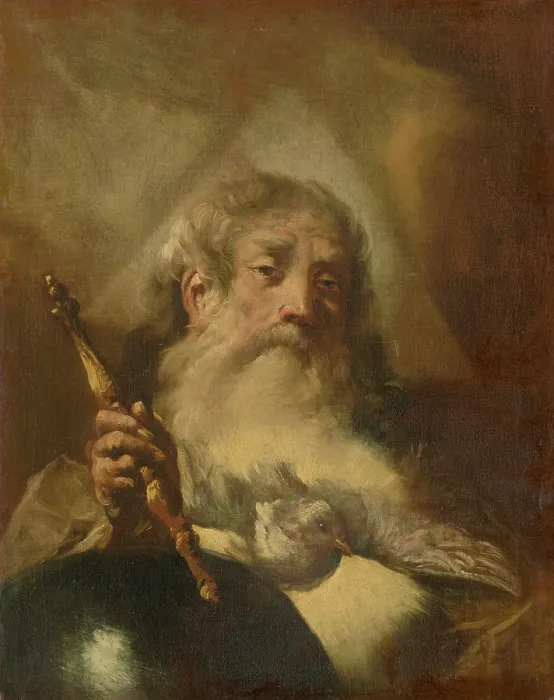 Framed Print : God the Father, 1710-1730. Creator: Giovanni Battista Piazzetta Framed Print : God the Father, 1710-1730. Creator: Giovanni Battista Piazzetta