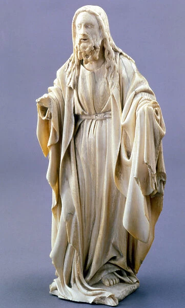 God the Father, Anonymous Flemish ivory, 1400-1425