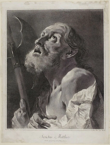 God the Father and Eleven of the Twelve Apostles, 1742. Creator: Giovanni Marco Pitteri
