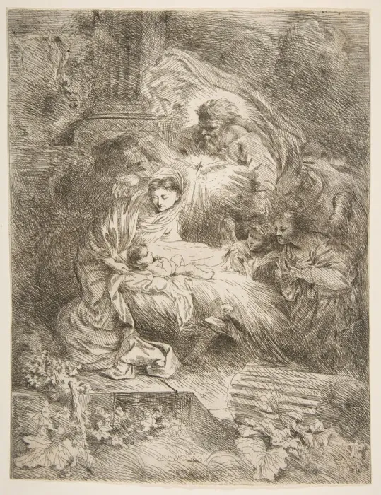 Framed Print : God the Father observing the Virgin and Child, angels to the right, ca. 1645-47 Framed Print : God the Father observing the Virgin and Child, angels to the right, ca. 1645-47