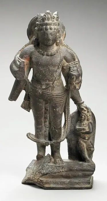 Framed Print : The God Vishnu, 7th century. Creator: Unknown Framed Print : The God Vishnu, 7th century. Creator: Unknown