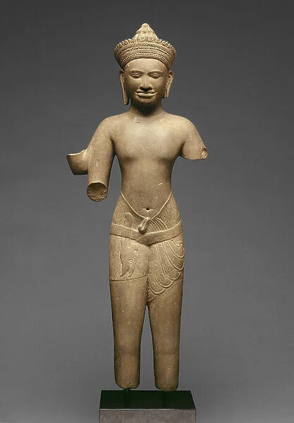 God Vishnu, Angkor period, 11th century. Creator: Unknown