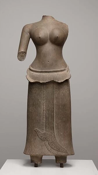 A Goddess, Angkor period, 12th century. Creator: Unknown
