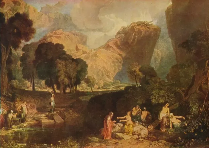 Framed Print : The Goddess of Discord Choosing the Apple of Contention in the Garden of the Hesperides, 1806, (19 Artist: JMW Turner Framed Print : The Goddess of Discord Choosing the Apple of Contention in the Garden of the Hesperides, 1806, (19 Artist: JMW Turner