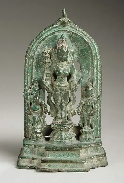 Framed Print : The Goddess Lalita, 10th century. Creator: Unknown Framed Print : The Goddess Lalita, 10th century. Creator: Unknown