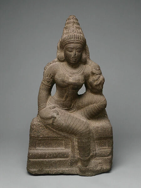Goddess Shridevi, Consort of Vishnu, c. 1100. Creator: Unknown