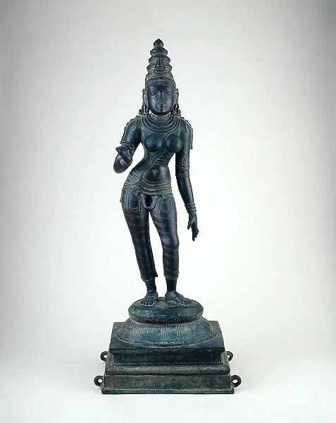 Goddess Uma, Consort of Shiva, Vijayanagar period, about 1500. Creator: Unknown