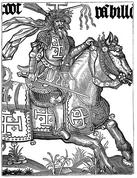 Godfrey of Bouillon, 11th century French crusader, 15th century
