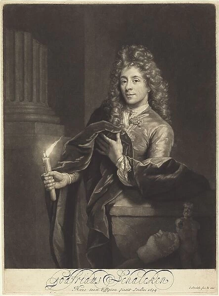 Godfried Schalcken, c. 1694. Creator: John Smith
