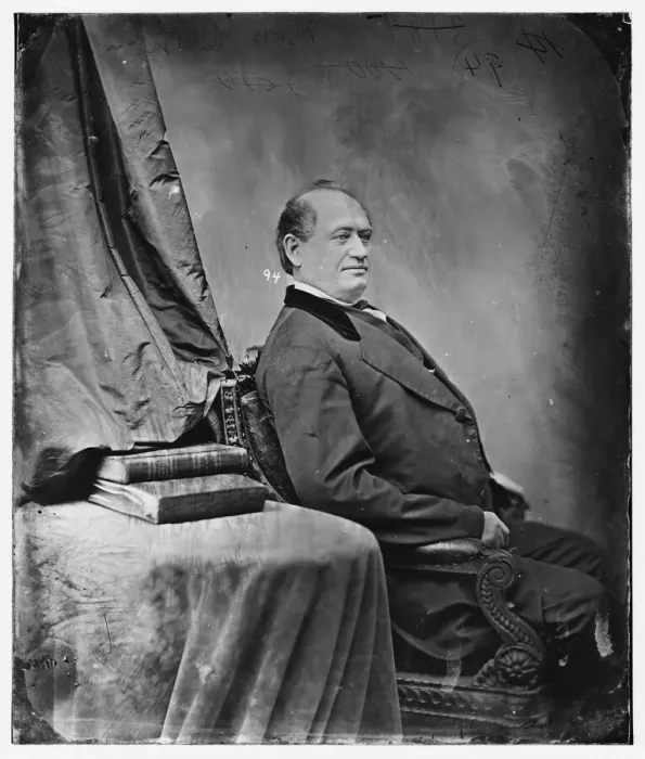 Framed Print : Godlove Stein Orth of Indiana, between 1860 and 1875. Creator: Unknown Framed Print : Godlove Stein Orth of Indiana, between 1860 and 1875. Creator: Unknown