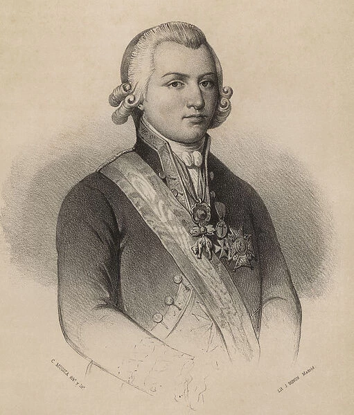 Godoy, Manuel de (1767-1851), Duke of Alcudia and Sueca, Prime Minister of Charles IV