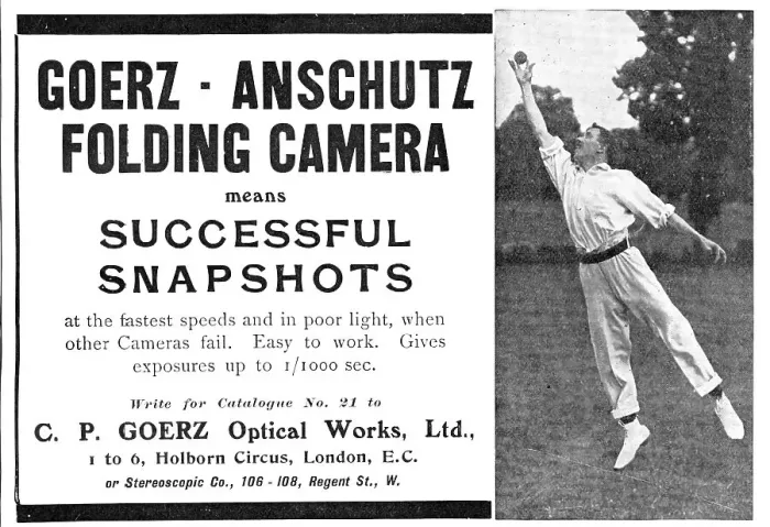 Framed Print : Goerz-Anschutz Folding Camera means Successful Snapshots, 1909. Creator: Unknown Framed Print : Goerz-Anschutz Folding Camera means Successful Snapshots, 1909. Creator: Unknown