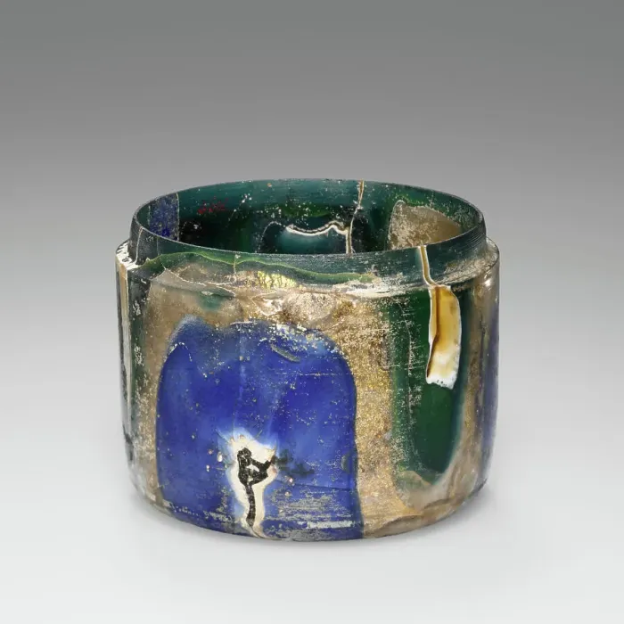 Framed Print : Gold Band Pyxis (missing lid), end of 1st century B.C.-beginning of 1st century A.D. Creator: Unknown
