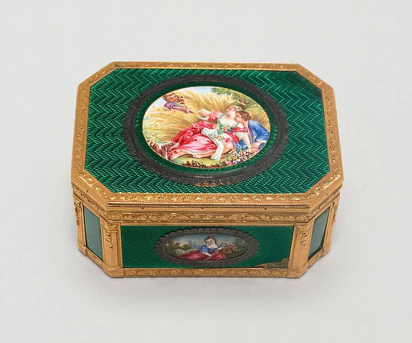 Gold Box, France, 1770. Creator: Pierre Francois Drais