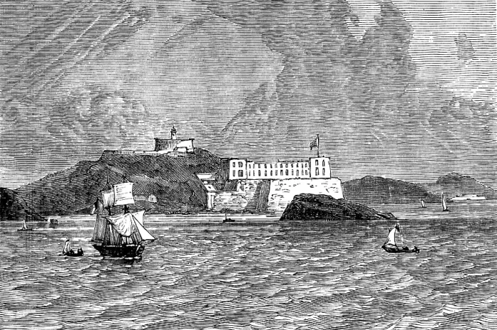 Framed Print : The Gold Coast and Ashantee War: the castle of Elmina, 1873. Creator: Unknown Framed Print : The Gold Coast and Ashantee War: the castle of Elmina, 1873. Creator: Unknown