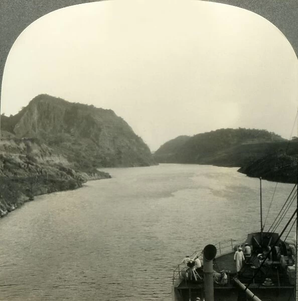 Gold Hill, Gaillard Cut, Panama Canal, c1930s. Creator: Unknown