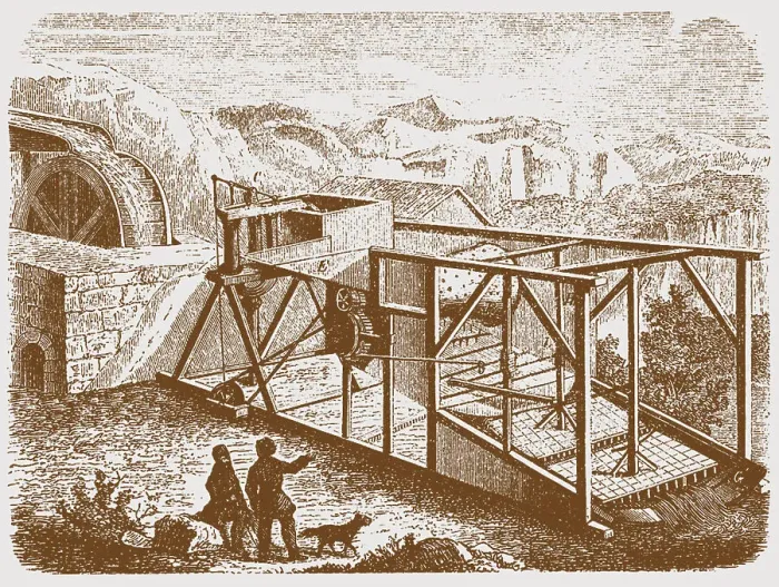 Framed Print : Gold mining in the Urals, Mid of the 19th century. Artist: Anonymous Framed Print : Gold mining in the Urals, Mid of the 19th century. Artist: Anonymous