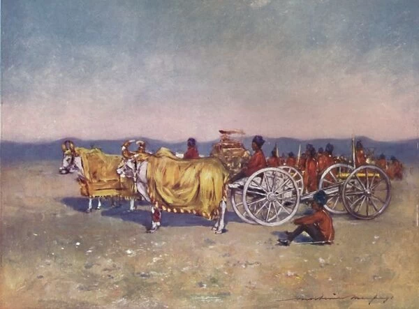 The Gold and Silver Cannons of Baroda, 1903. Artist: Mortimer L Menpes