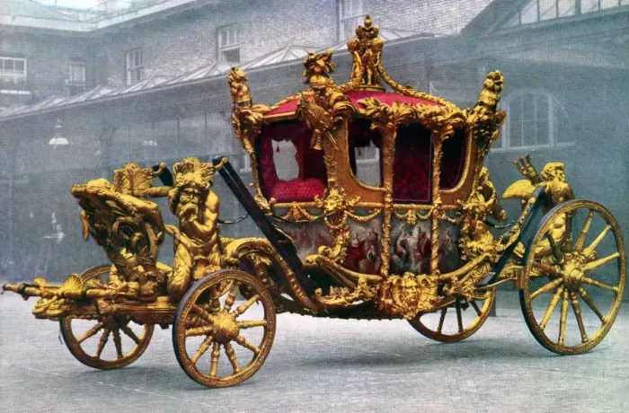 Framed Print : The Gold State Coach, 1762, (1937) Framed Print : The Gold State Coach, 1762, (1937)