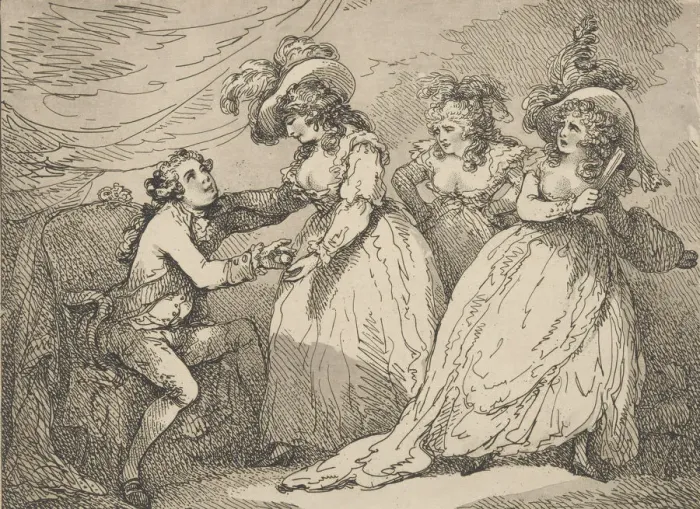 Framed Print : The Golden Apple, or the Modern Paris, March 2, 1785. March 2, 1785 Framed Print : The Golden Apple, or the Modern Paris, March 2, 1785. March 2, 1785