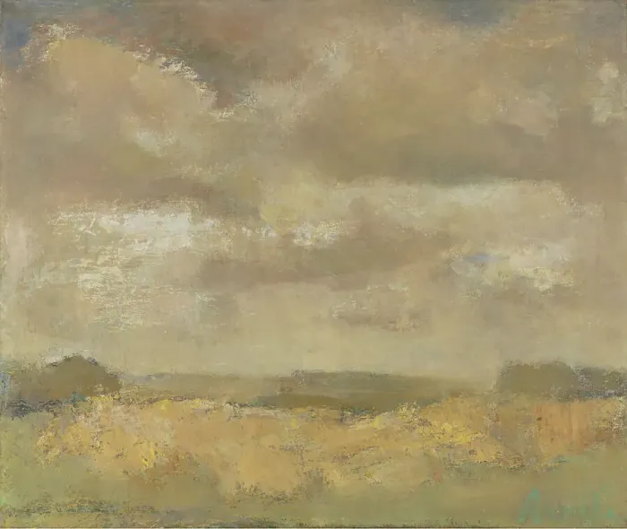 Framed Print : Golden Clouds, 1940. Creator: Constant Permeke Framed Print : Golden Clouds, 1940. Creator: Constant Permeke