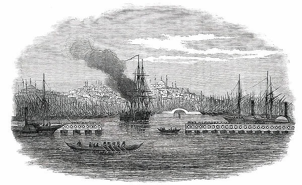 The Golden Horn, Constantinople, 1850. Creator: Unknown