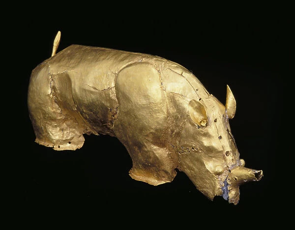 The golden rhinoceros of Mapungubwe, ca 1220-1290