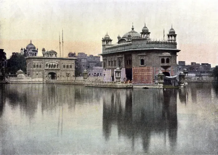 Framed Print : Golden Temple, Amritsar, Punjab, India, c1890 Framed Print : Golden Temple, Amritsar, Punjab, India, c1890