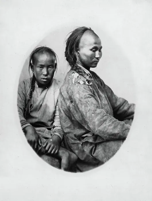 Framed Print : Goldi people from Usuri, 1865-1871. Creator: VV Lanin Framed Print : Goldi people from Usuri, 1865-1871. Creator: VV Lanin