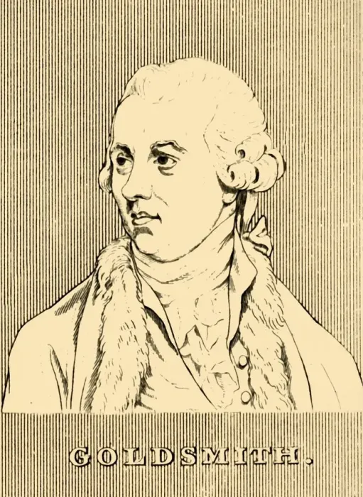 Framed Print : Goldsmith, (1728-1774), 1830. Creator: Unknown Framed Print : Goldsmith, (1728-1774), 1830. Creator: Unknown