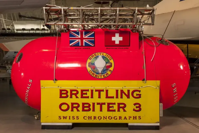 Framed Print : Gondola, Breitling Orbiter 3, 1990s. Creator: Cameron Balloons Framed Print : Gondola, Breitling Orbiter 3, 1990s. Creator: Cameron Balloons