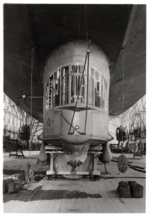 Framed Print : Gondola of a Zeppelin airship, Lake Constance, Germany, c1909-1933 (1933) Framed Print : Gondola of a Zeppelin airship, Lake Constance, Germany, c1909-1933 (1933)