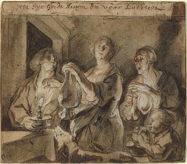 It is good candles which light the way, 1640s. Creator: Jacob Jordaens