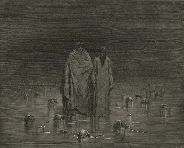 Framed Print : Take good heed, thy soles do tread not on the heads of thy poor brethren, c1890