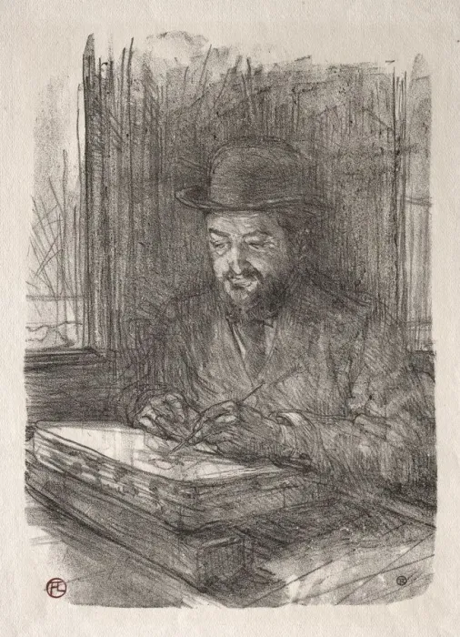 Framed Print : The Good Lithographer, 1898. Creator: Henri de Toulouse-Lautrec (French, 1864-1901) Framed Print : The Good Lithographer, 1898. Creator: Henri de Toulouse-Lautrec (French, 1864-1901)