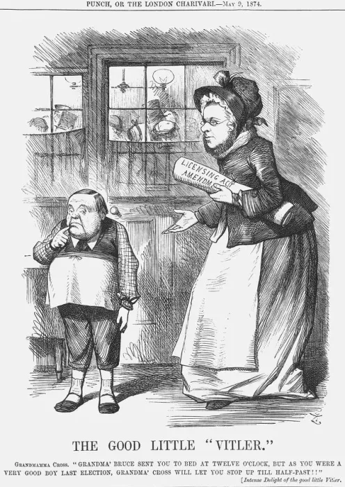 Framed Print : The Good Little Vitler, 1874. Artist: Joseph Swain Framed Print : The Good Little Vitler, 1874. Artist: Joseph Swain