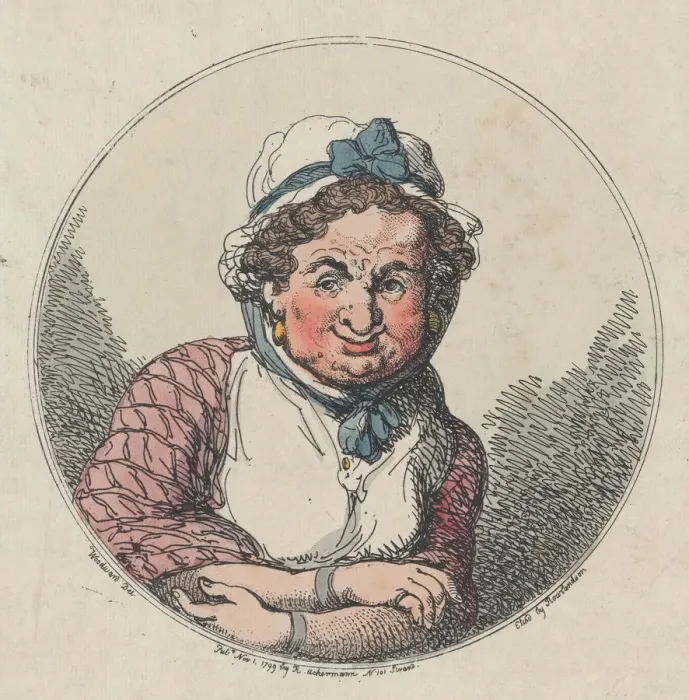 Framed Print : Good Morning To You, November 1, 1799. November 1, 1799. Creator: Thomas Rowlandson Framed Print : Good Morning To You, November 1, 1799. November 1, 1799. Creator: Thomas Rowlandson