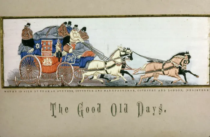 Framed Print : The Good Old Days (also known as The London and York Royal Mail Coach') Framed Print : The Good Old Days (also known as The London and York Royal Mail Coach')