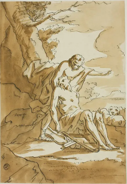 Framed Print : The Good Samaritan, n.d. Creator: Unknown Framed Print : The Good Samaritan, n.d. Creator: Unknown