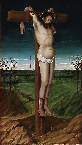 The Good Thief (Saint Dismas), 1450-1460. Creator: Unknown