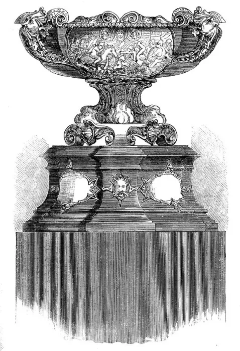 Framed Print : Goodwood Races: the Steward's Cup, 1862. Creator: Unknown Framed Print : Goodwood Races: the Steward's Cup, 1862. Creator: Unknown