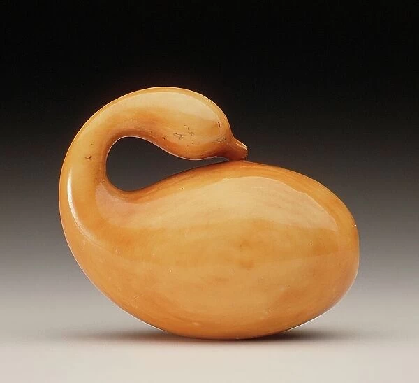 Gooseneck Gourd, Mid-19th century. Creator: Ohara Mitsuhiro