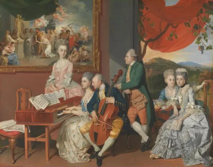 Framed Print : The Gore Family with George, Third Earl Cowper Framed Print : The Gore Family with George, Third Earl Cowper