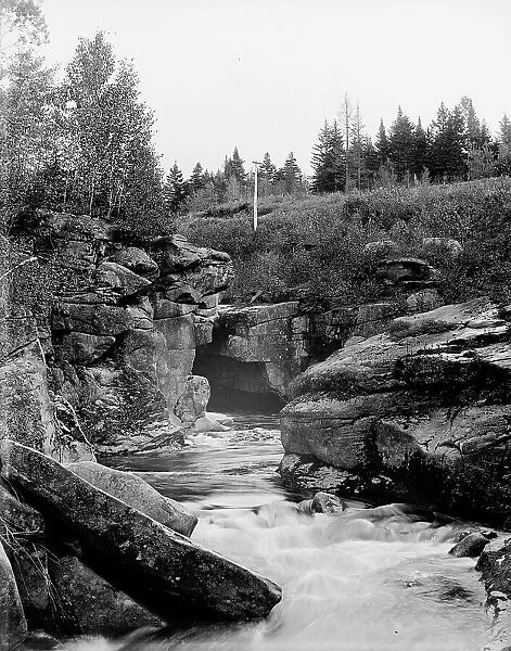 Gorge of the Ammonoosuc, White Mountains, c1900. Creator: Unknown