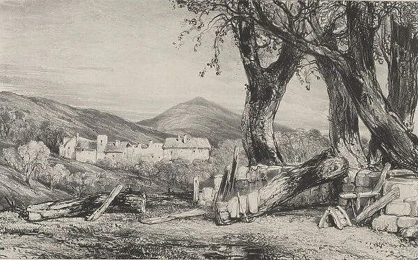 Gorge de Royat, 1831. Creator: Godefroy Engelmann